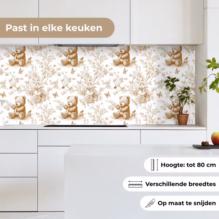 Keuken achterwand - Beer - Tijdloos - Bruin — 7