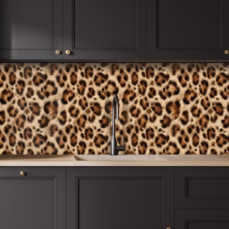 Keuken achterwand - Luipaard - Vacht - Bruin — 6