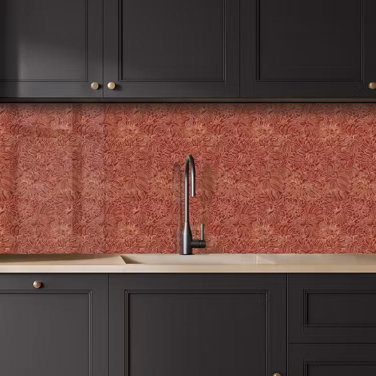 Keuken achterwand - Bloemen - Motief - Rood — 6