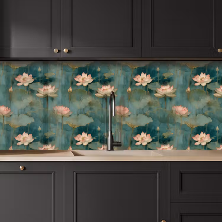 Keuken achterwand - Botanisch - Bloemen - Roze — 6