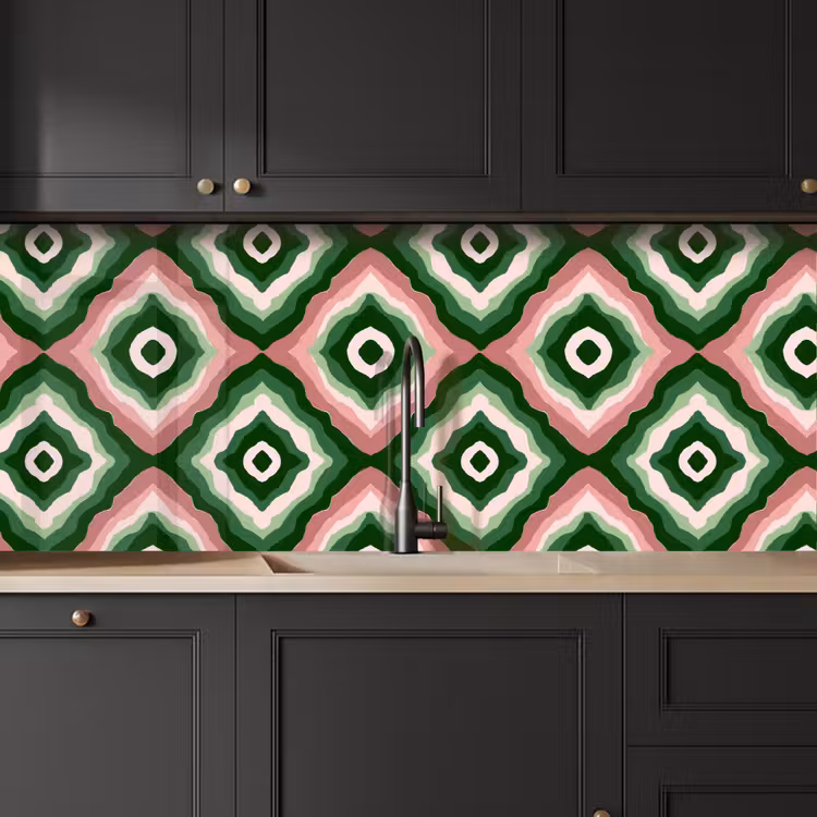 Keuken achterwand - Ontwerp - Organisch - Kleurrijk — 6