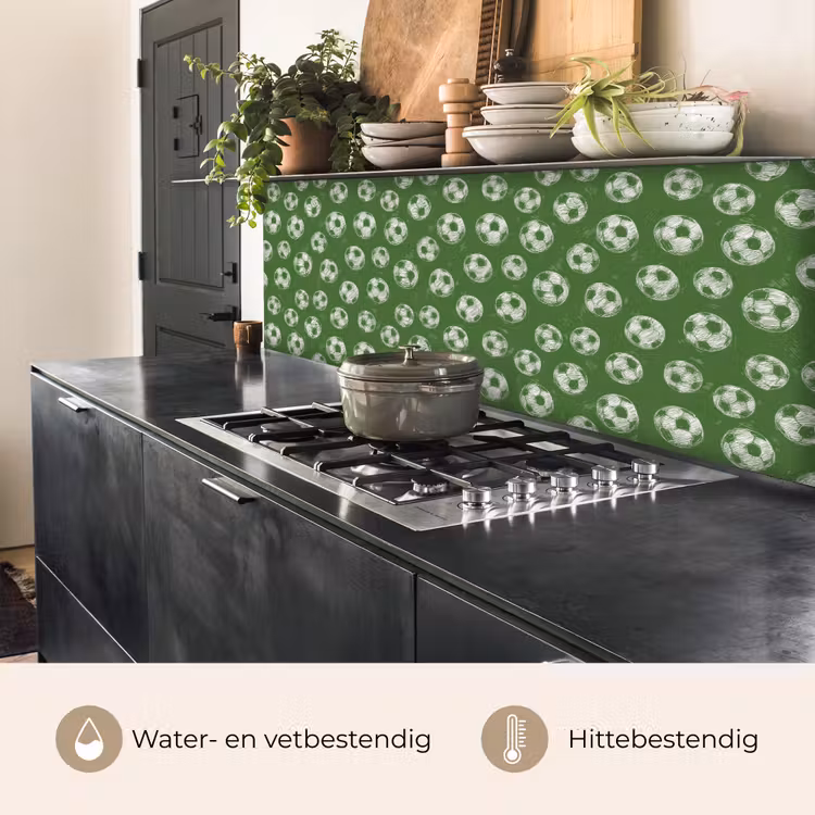 Keuken achterwand - Voetbal - Sport - Groen — 5