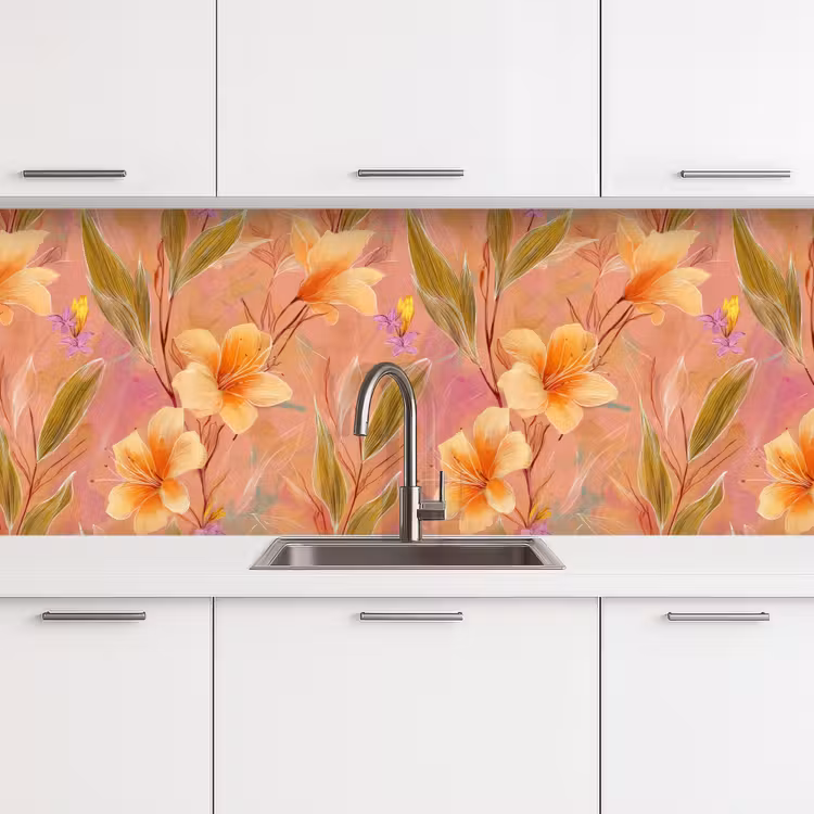 Keuken achterwand - Botanisch - Bloemen - Kleurrijk — 4