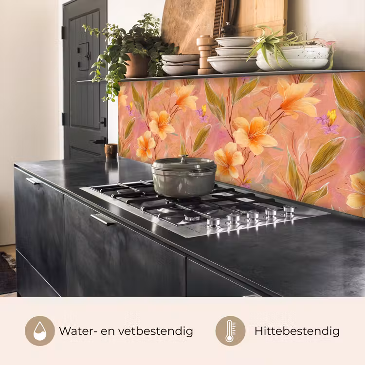Keuken achterwand - Botanisch - Bloemen - Kleurrijk — 5