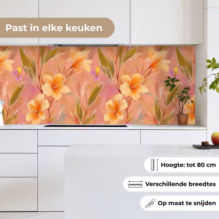 Keuken achterwand - Botanisch - Bloemen - Kleurrijk — 7