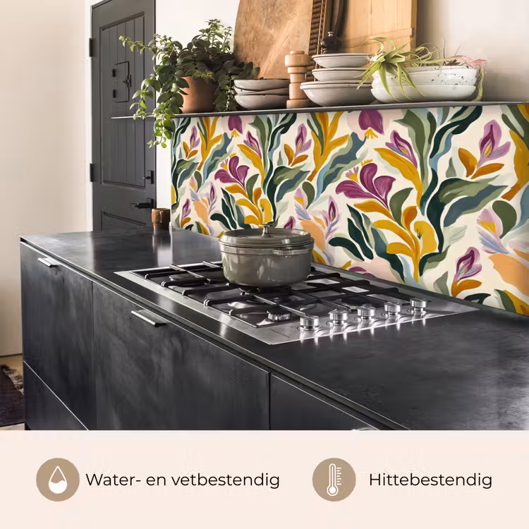 Keuken achterwand - Modern - Abstract - Kleurrijk — 5