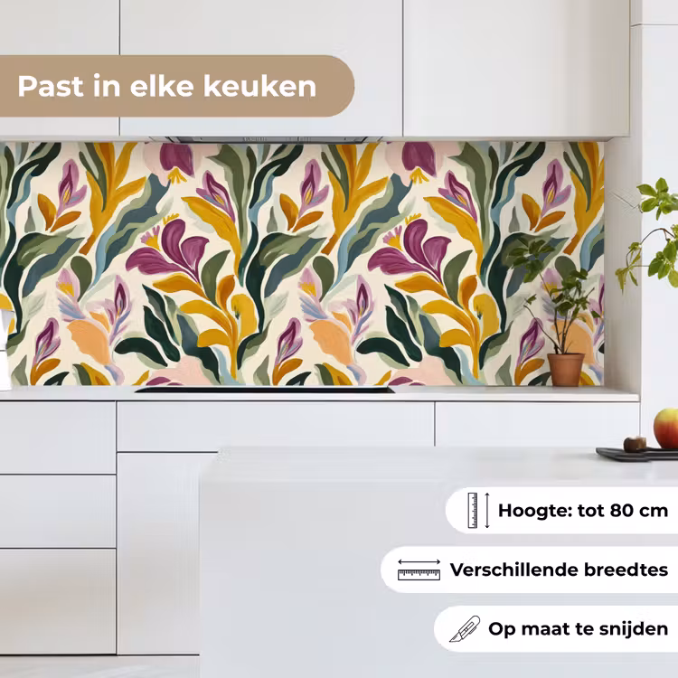 Keuken achterwand - Modern - Abstract - Kleurrijk — 7