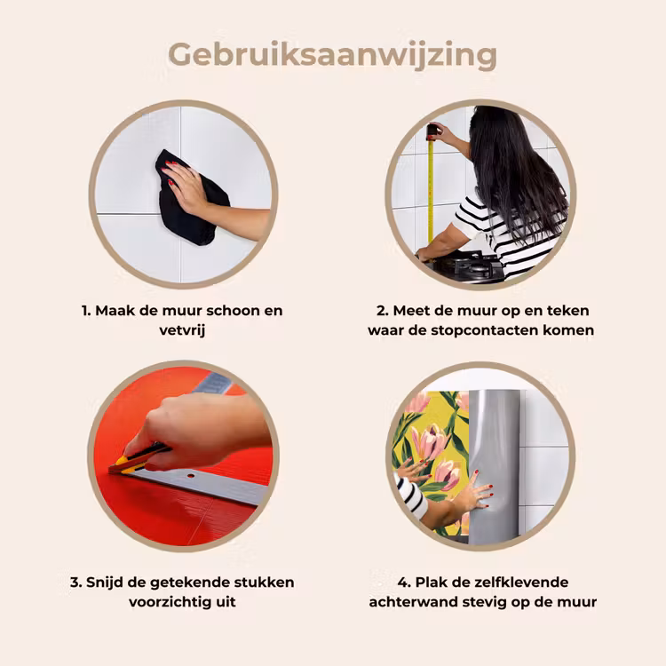 Keuken achterwand - Tulpen - Botanisch - Geel — 9