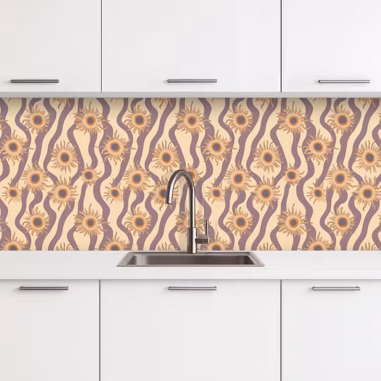 Keuken achterwand - Bohemian - Vibe - Lavendelpaars — 4