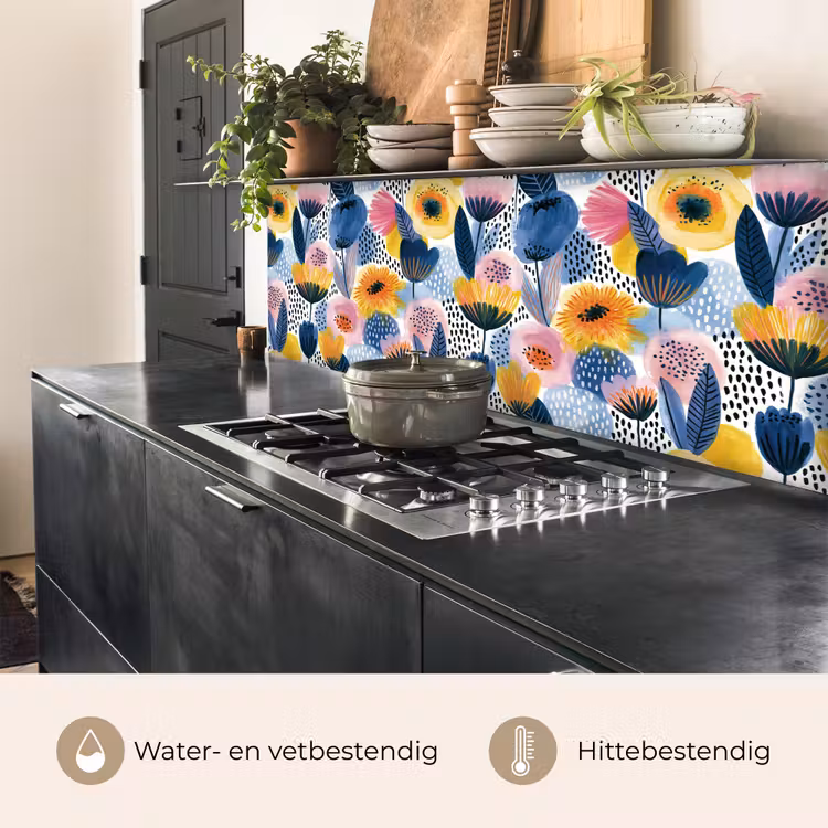 Keuken achterwand - Creatief - Patroon - Kleurrijk — 5