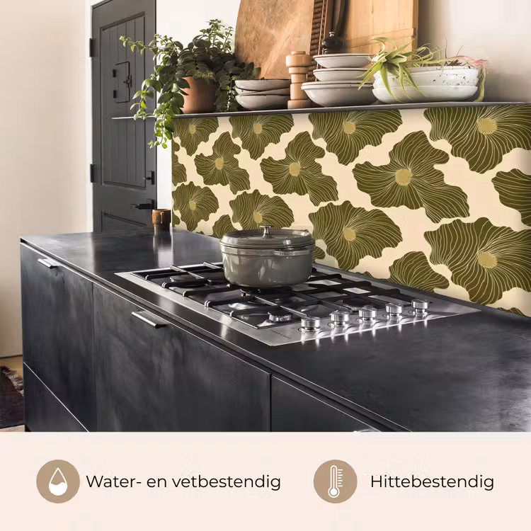 Keuken achterwand - Modern - Abstract - Groen — 5
