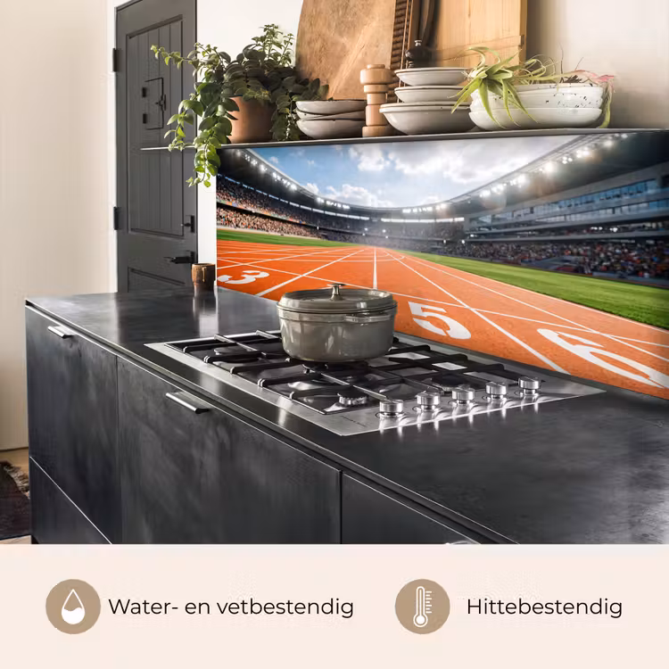 Keuken achterwand - Sintelbaan - Stadion - Sport -Oranje — 5