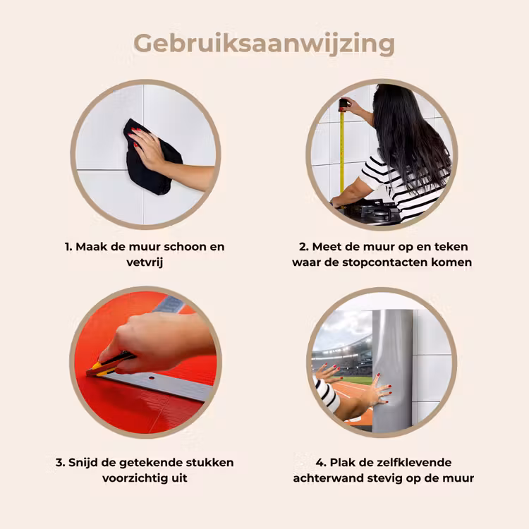 Keuken achterwand - Sintelbaan - Stadion - Sport -Oranje — 9