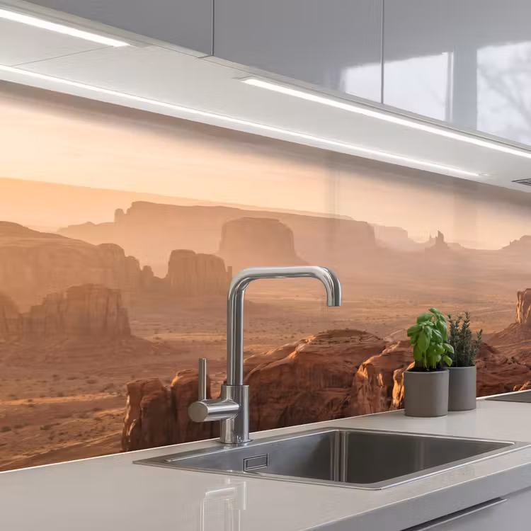 Keuken achterwand - Woestijn - Landschap - Natuur — 2