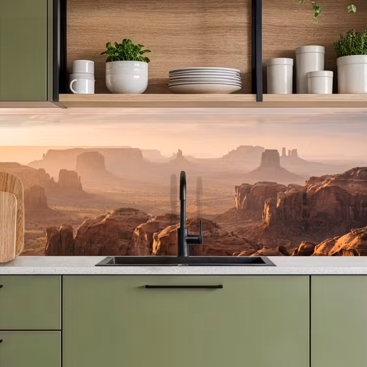 Keuken achterwand - Woestijn - Landschap - Natuur — 8