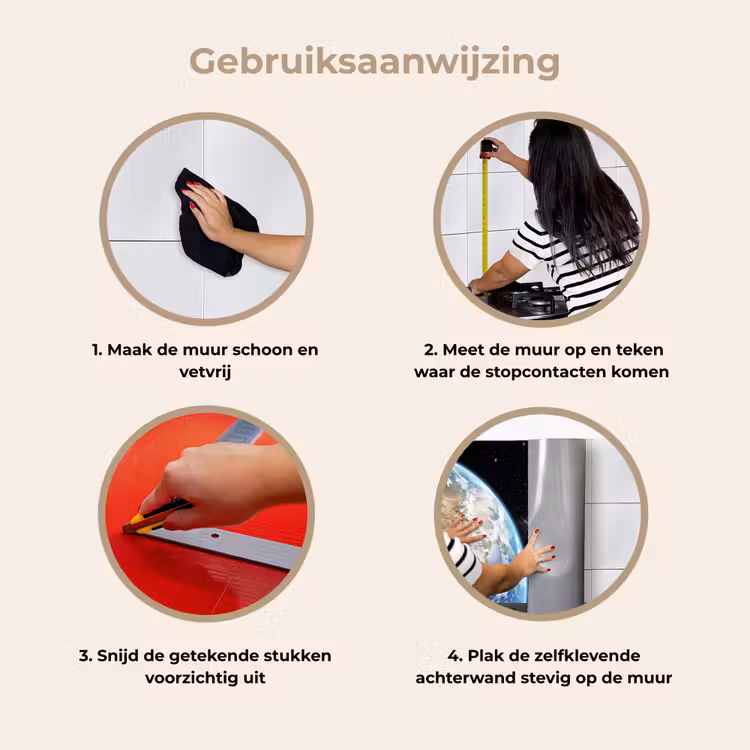 Keuken achterwand - Aarde - Ruimte - Blauw - Groen — 9