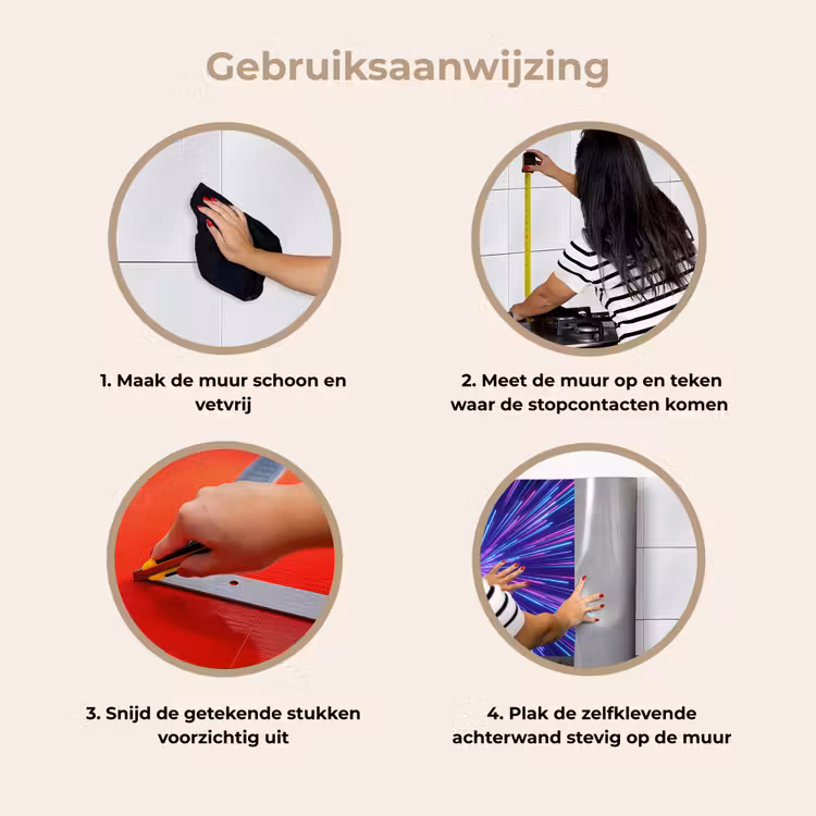 Keuken achterwand - Dynamisch - Ruimte - Kleurrijk — 9