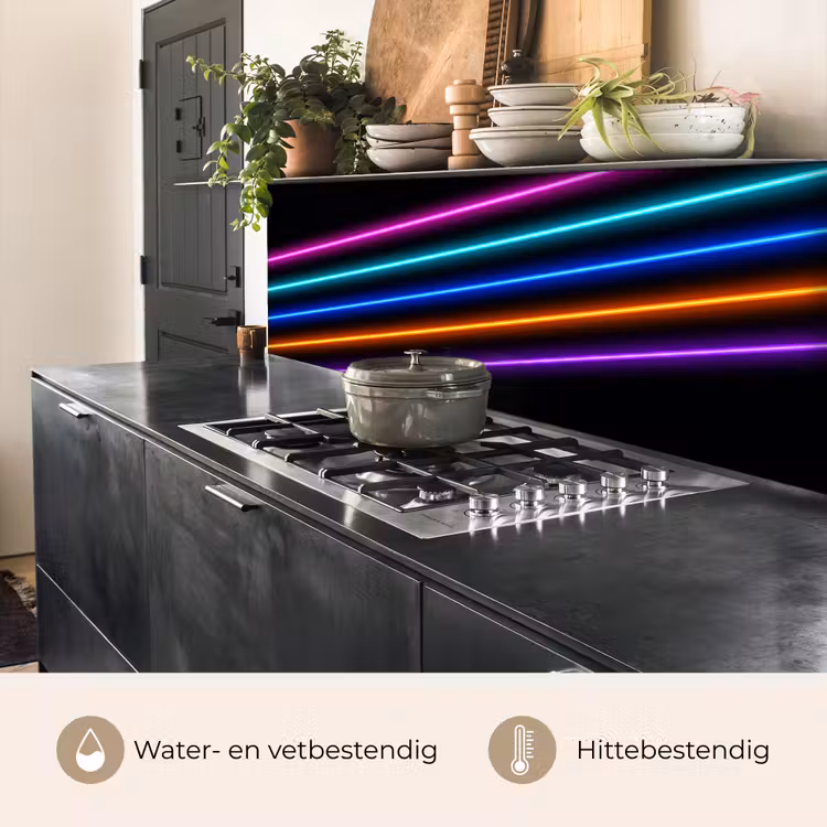 Keuken achterwand - Esthetiek - Retro - Neon — 5