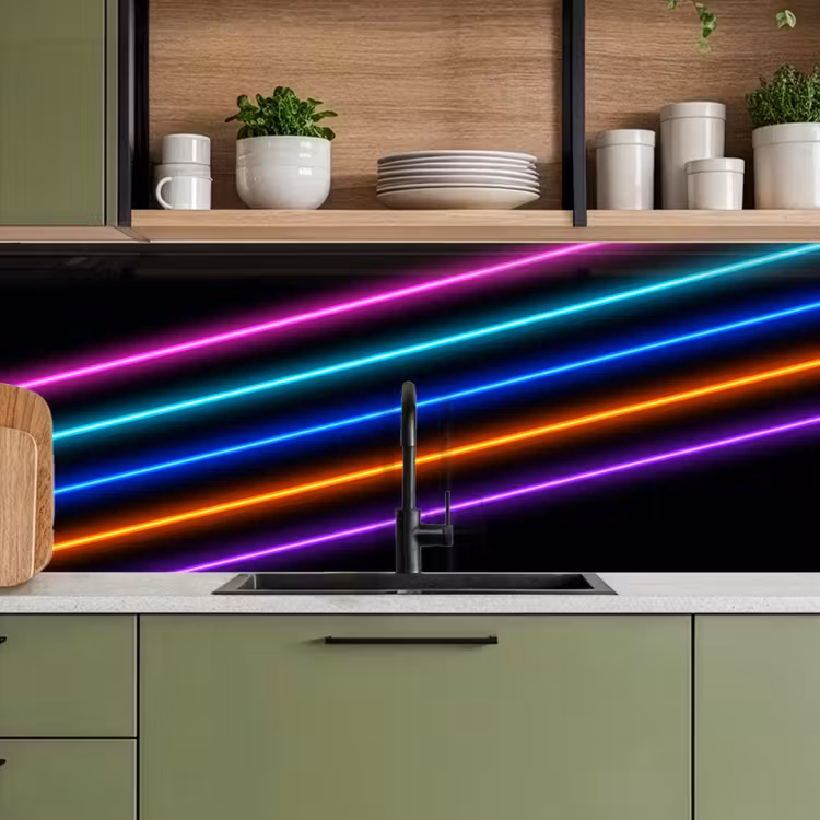 Keuken achterwand - Esthetiek - Retro - Neon — 8