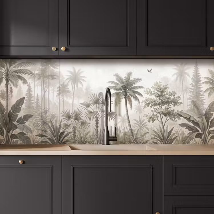Keuken achterwand - Jungle - Palmbomen - Natuur — 6