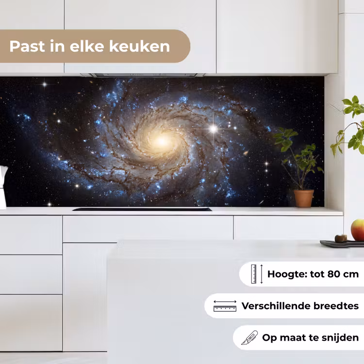Keuken achterwand - Kosmos - Sterrenstelsel - Donker — 7