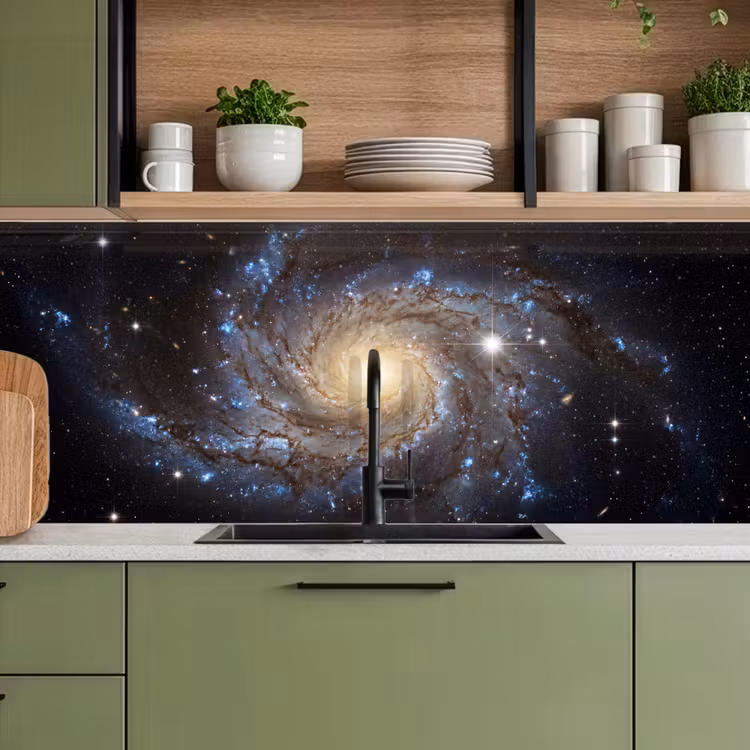 Keuken achterwand - Kosmos - Sterrenstelsel - Donker — 8