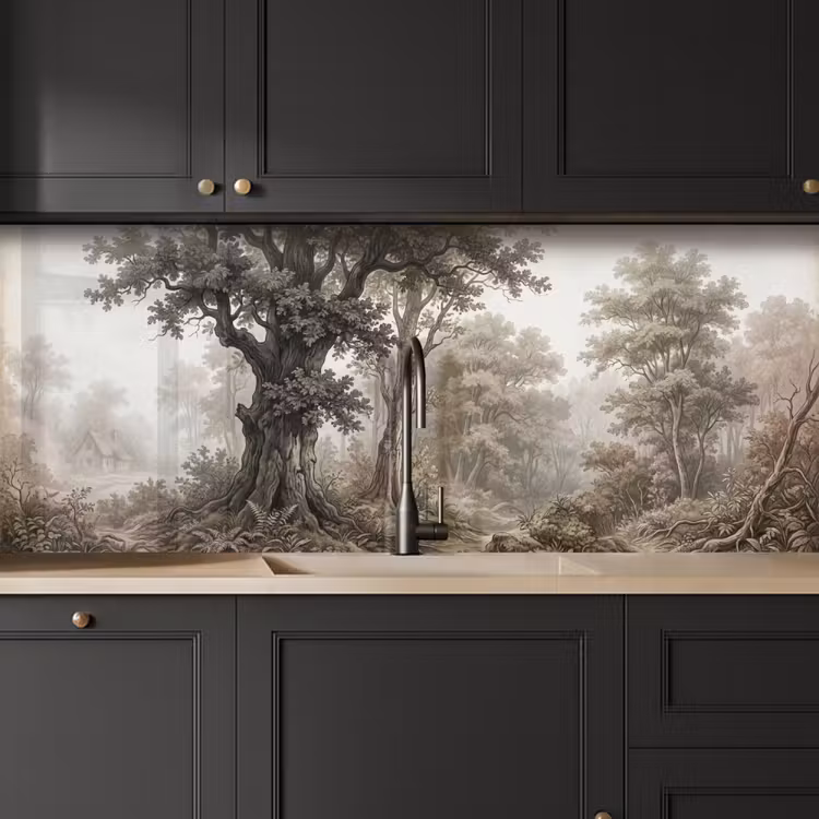 Keuken achterwand - Natuur - Bos - Eik — 6