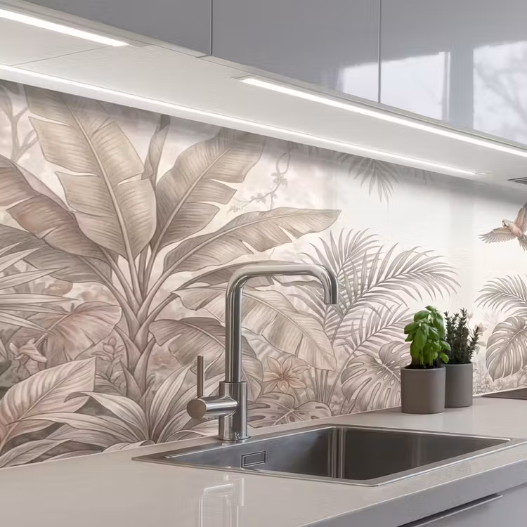 Keuken achterwand - Papagaai - Jungle - Tropisch — 2