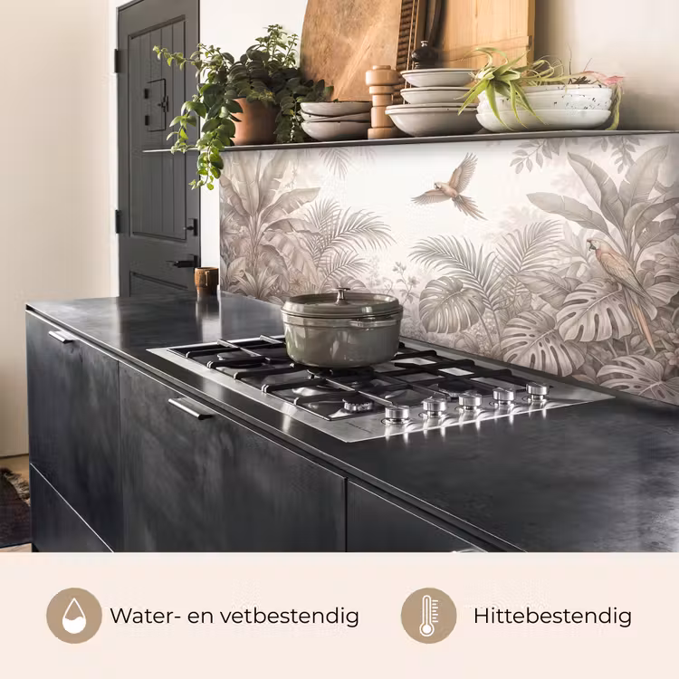 Keuken achterwand - Papagaai - Jungle - Tropisch — 5