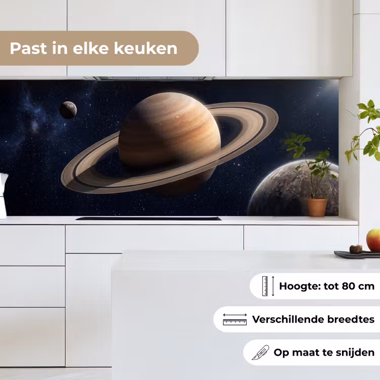 Keuken achterwand - Planeten - Saturnus - Ruimte — 7