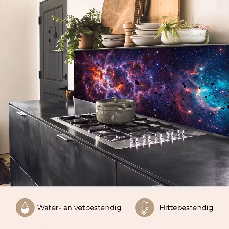 Keuken achterwand - Space - Stars - Abstract - Colorful — 5