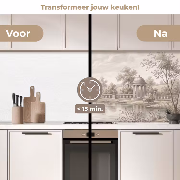 Keuken achterwand - Terras - Water - Natuur - Landschap — 3