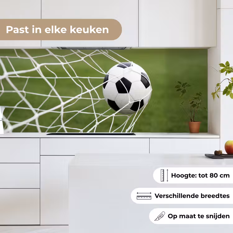 Keuken achterwand - Voetbal - Goal - Net - Sport — 7