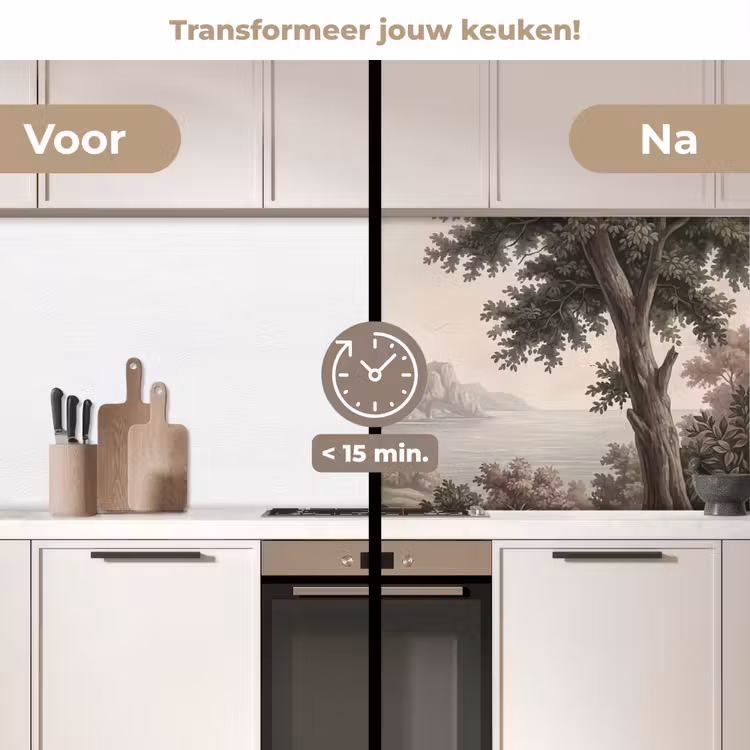 Keuken achterwand - Zee - Villa - Beige — 3