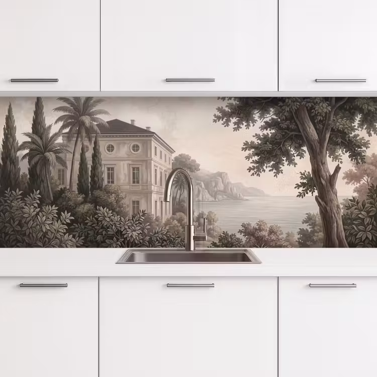 Keuken achterwand - Zee - Villa - Beige — 4