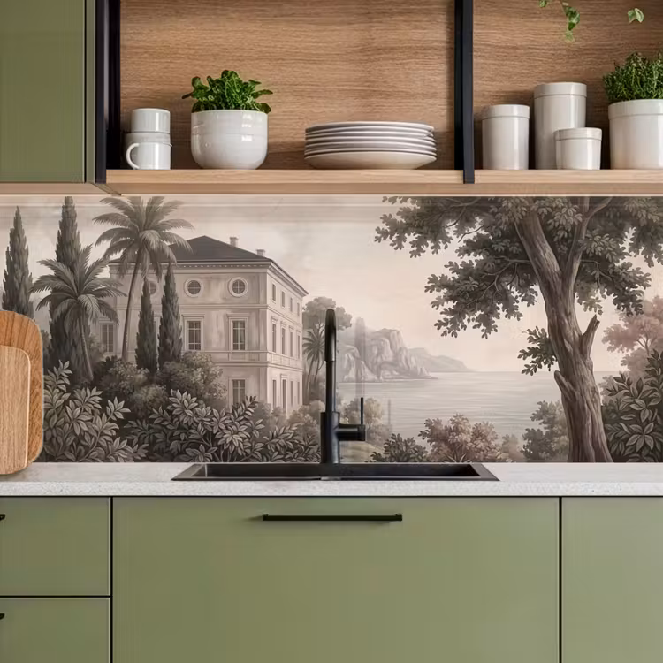 Keuken achterwand - Zee - Villa - Beige — 8