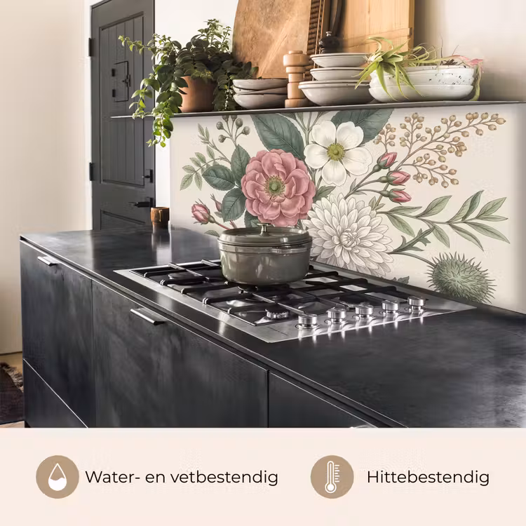 Keuken achterwand - Romantisch - Design - Kleurrijk — 5
