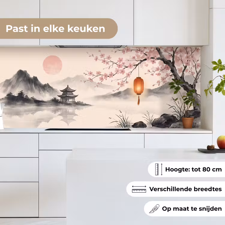Keuken achterwand - Zon - Japans - Traditioneel — 7