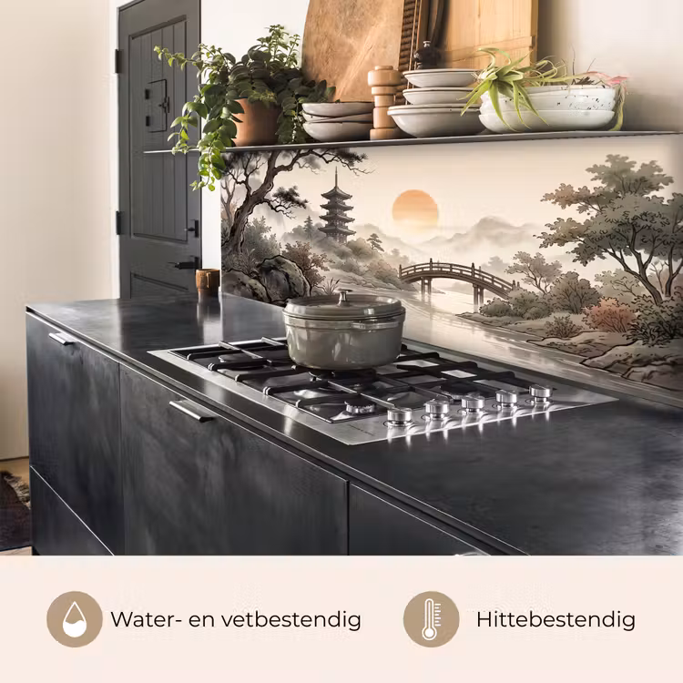 Keuken achterwand - Azië - Landschap - Kleurrijk — 5