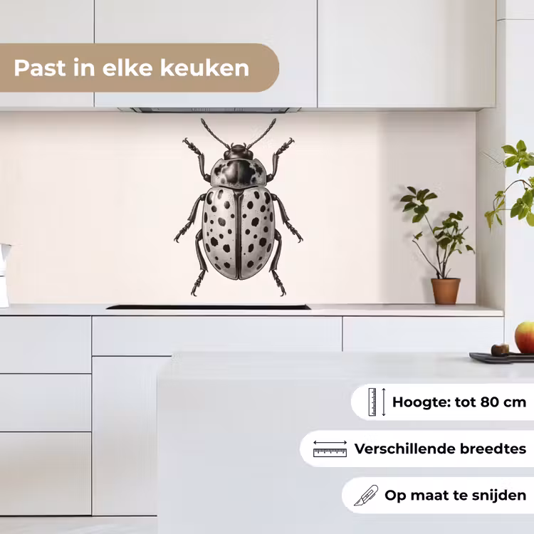 Keuken achterwand - Kever - Insect - Vintage — 7