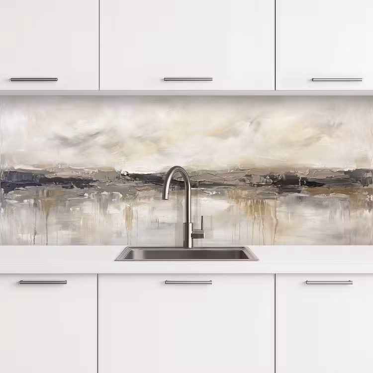 Keuken achterwand - Landschap - Horizon - Natuur - Abstract - Neutraal — 4