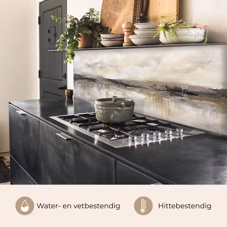 Keuken achterwand - Landschap - Horizon - Natuur - Abstract - Neutraal — 5