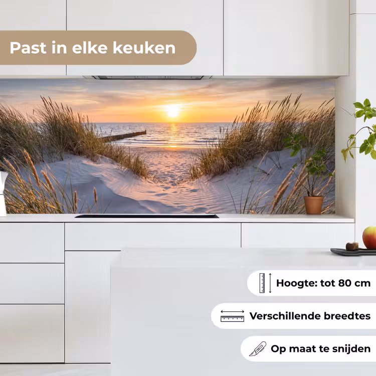 Keuken achterwand - Strand - Zonsondergang - Natuur - Landschap — 7