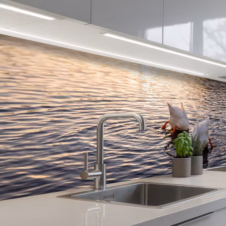 Keuken achterwand - Eenden - Water - Natuur — 2