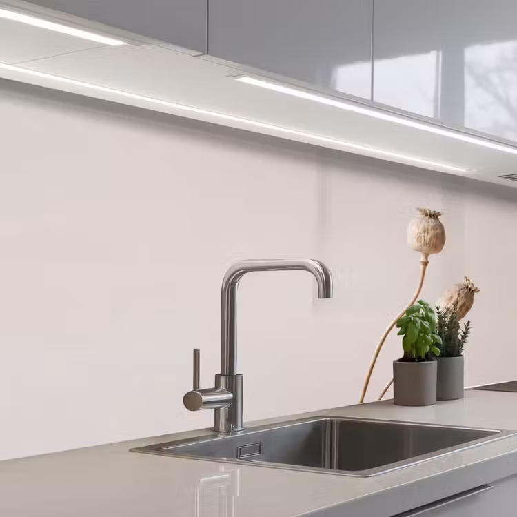 Keuken achterwand - Papaverbollen - Droogbloemen - Minimalistisch - Beige - Rustig — 2