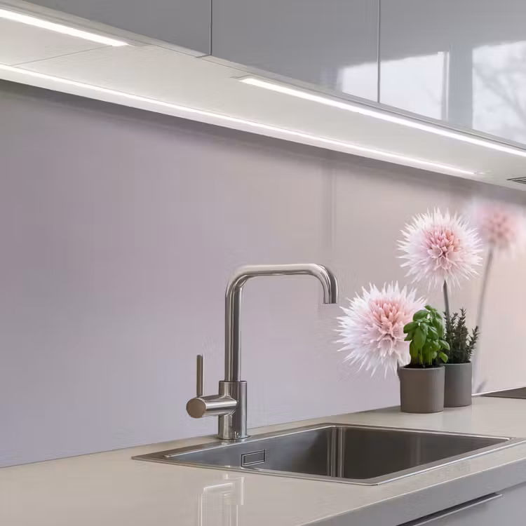 Keuken achterwand - Bloemen - Bollen - Roze — 2