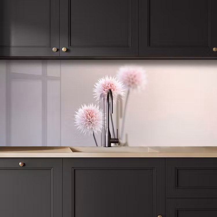 Keuken achterwand - Bloemen - Bollen - Roze — 6