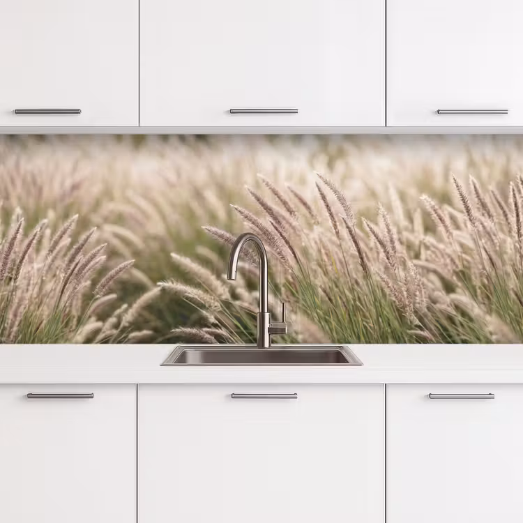 Keuken achterwand - Gras - Close up - Groen — 4