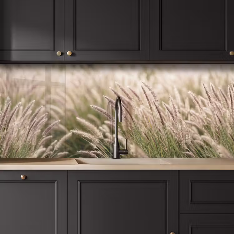 Keuken achterwand - Gras - Close up - Groen — 6
