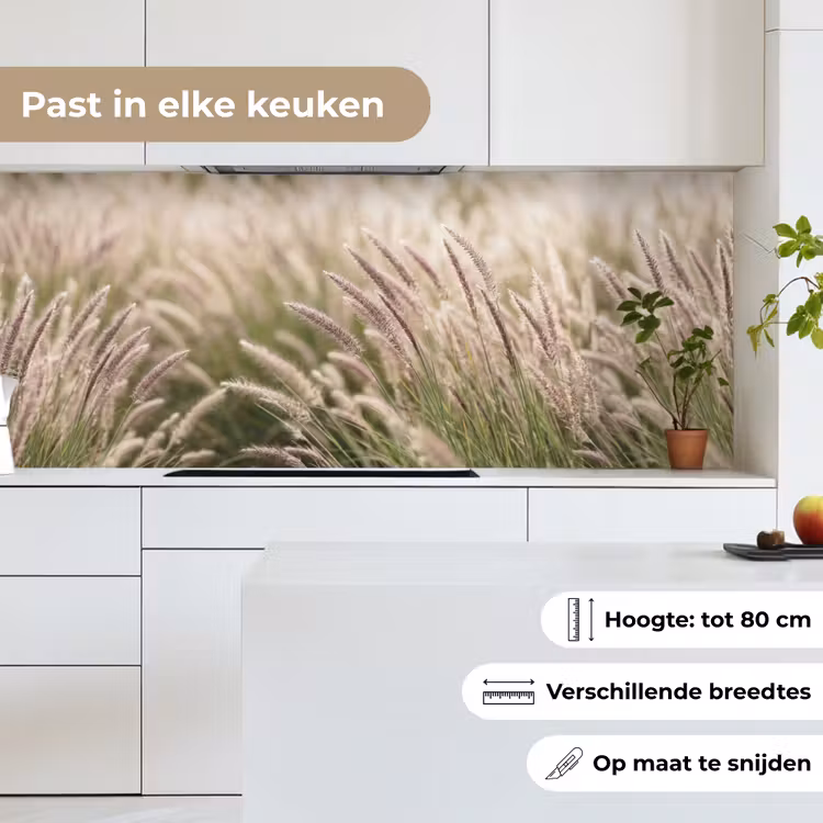 Keuken achterwand - Gras - Close up - Groen — 7